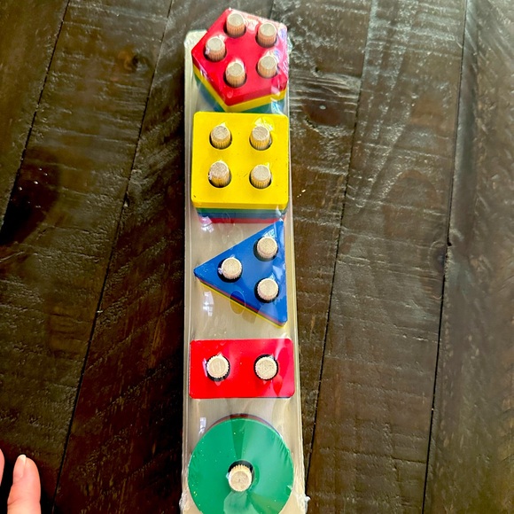 🆕 NWT Wooden stack puzzle - Picture 2 of 5